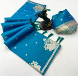 Rajlaxmi Paithani Soft Banarasi Silk Saree with Zari Weaving Swan Motifs & Designer Pallu